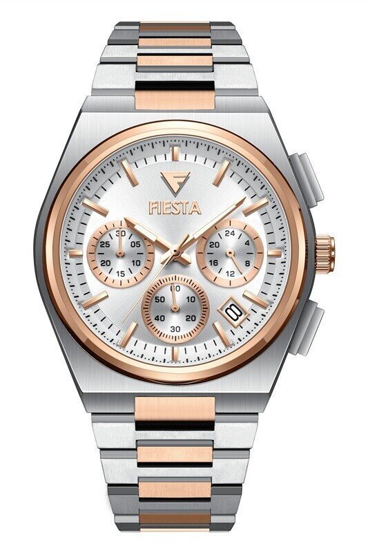 F24075M Metal Kordonlu Erkek Kol Saati