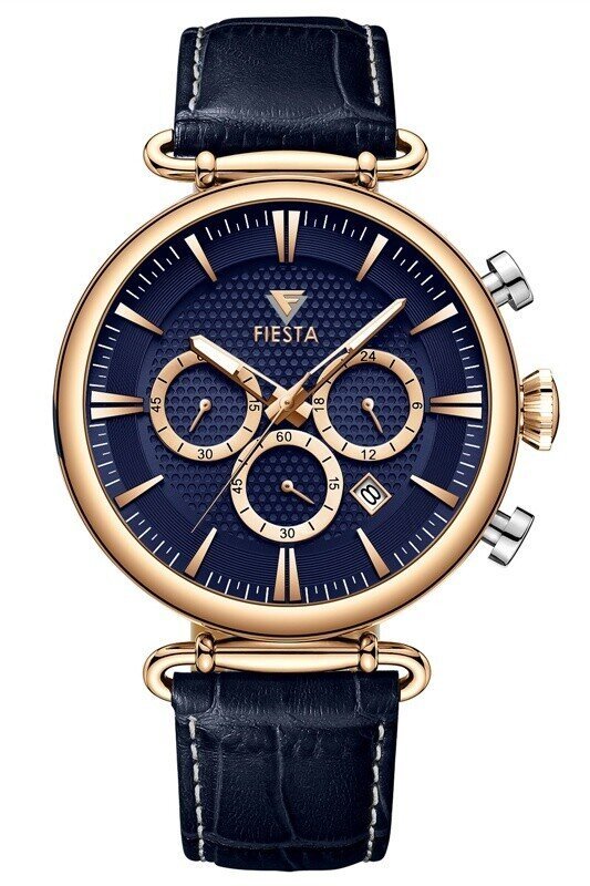 F24078M Deri Kordonlu Erkek Kol Saati