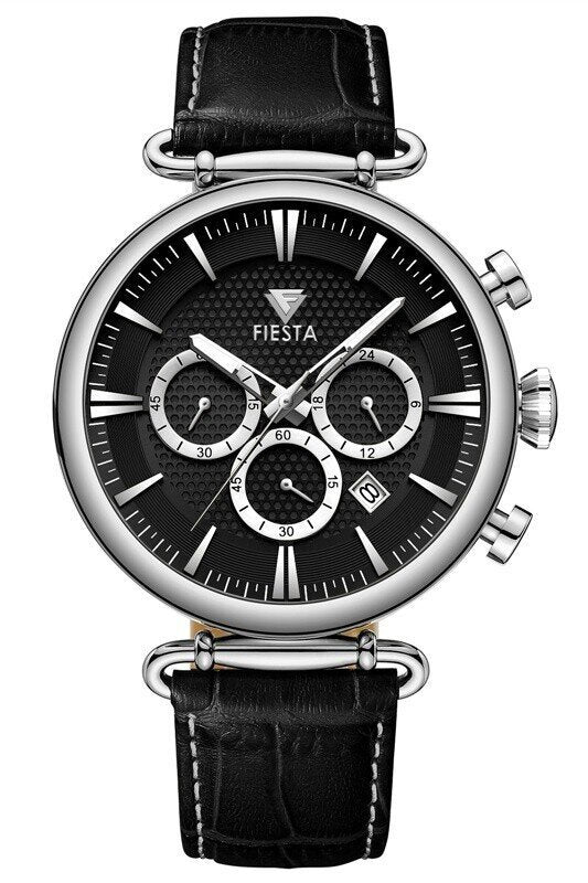 F24078M Deri Kordonlu Erkek Kol Saati