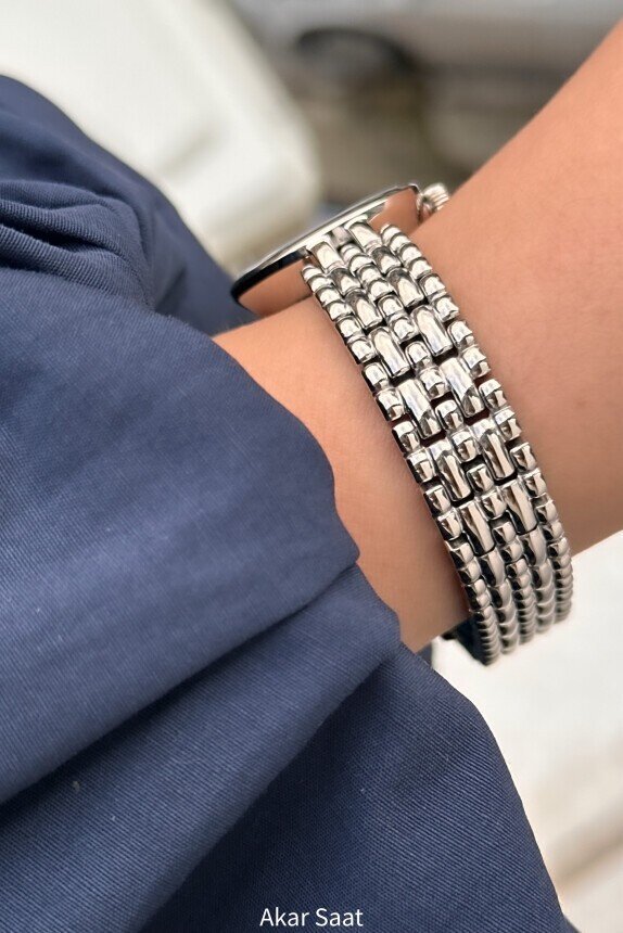 F24084L Metal Kordonlu Kadın Kol Saati