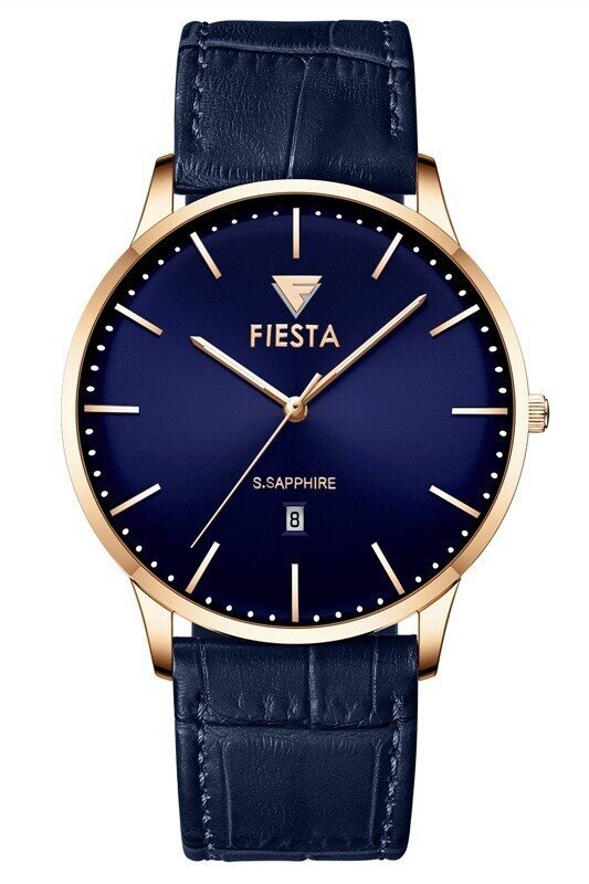 F24087M Deri Kordonlu Erkek Kol Saati