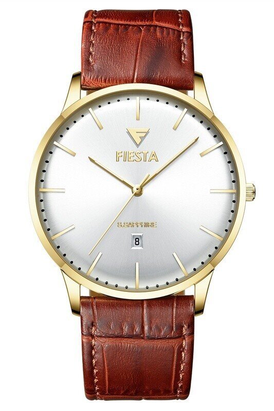 F24087M Deri Kordonlu Erkek Kol Saati