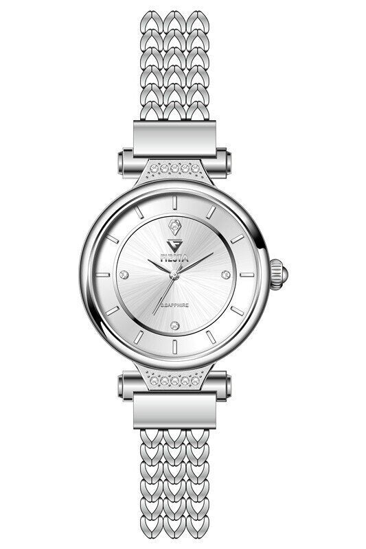 F24092L Metal Kordonlu Kadın Kol Saati