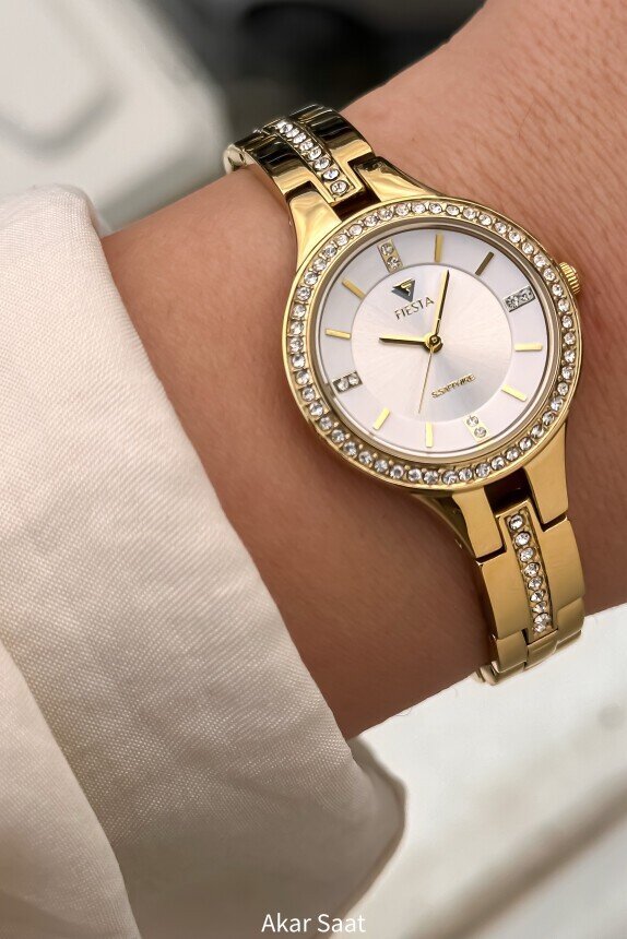 F24093L Metal Kordonlu Kadın Kol Saati