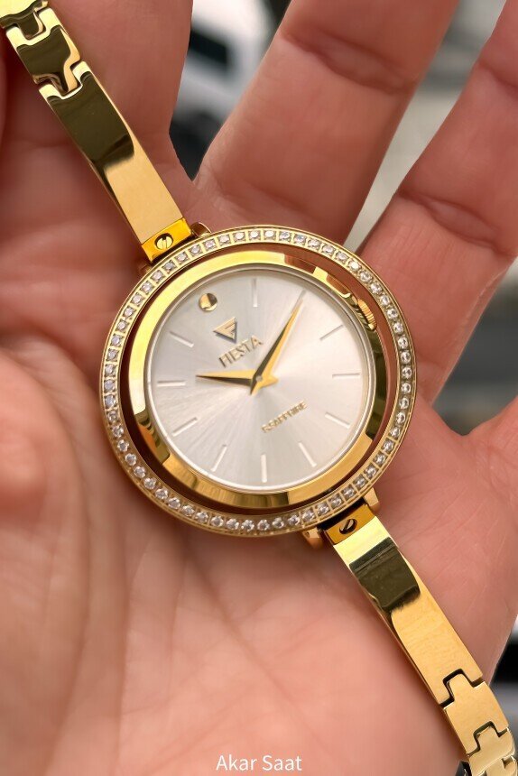 F24096L Metal Kordonlu Kadın Kol Saati