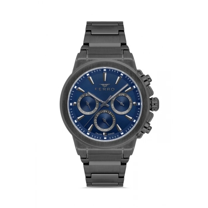 FM40123A Çelik Kordonlu Erkek Kol Saati