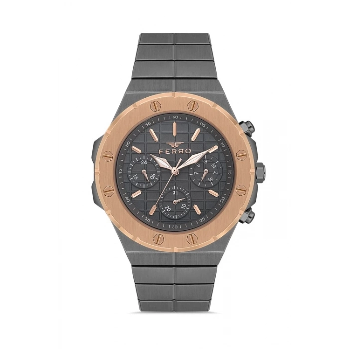 FM43002A Çelik Kordonlu Erkek Kol Saati