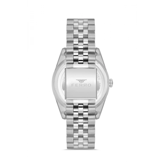 F11130AWT Çelik Kordonlu Erkek Kol Saati