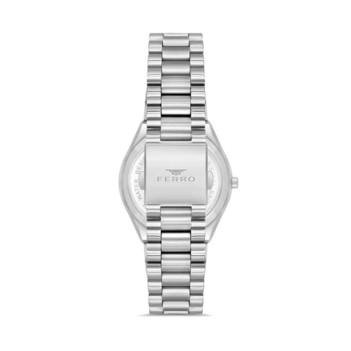 F11386A Çelik Kordonlu Erkek Kol Saati