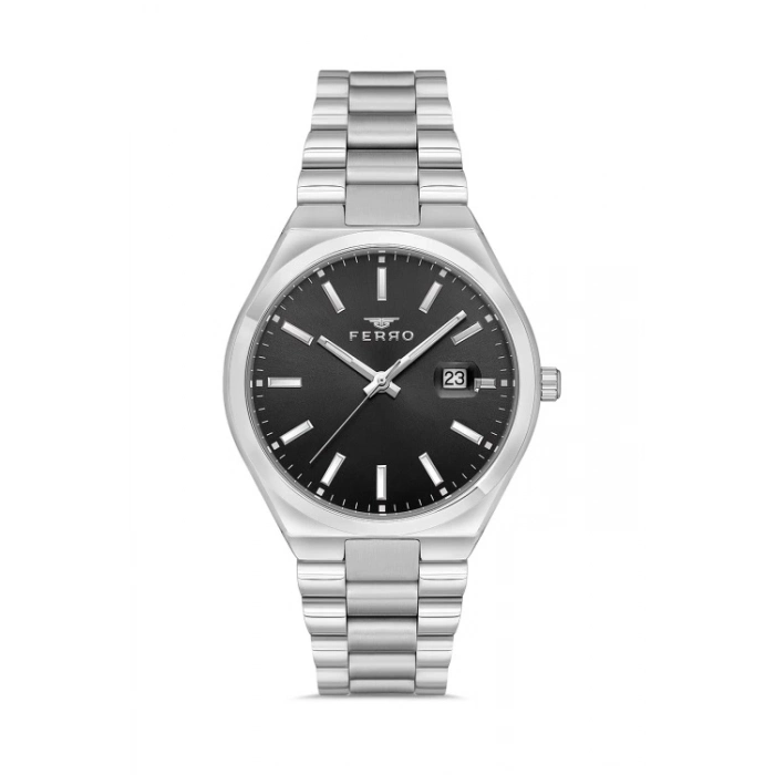 F11386A Çelik Kordonlu Erkek Kol Saati