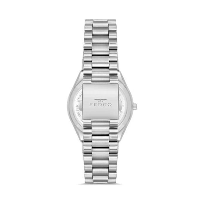 F11386A Çelik Kordonlu Erkek Kol Saati