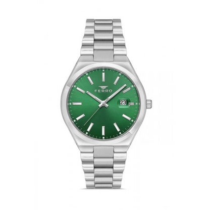 F11386A Çelik Kordonlu Erkek Kol Saati