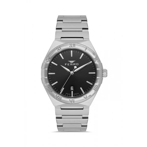 F11471A Çelik Kordonlu Erkek Kol Saati