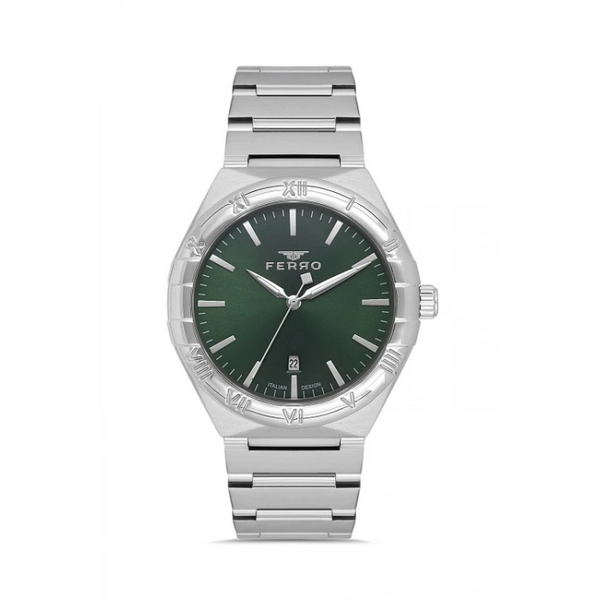 F11471A Çelik Kordonlu Erkek Kol Saati