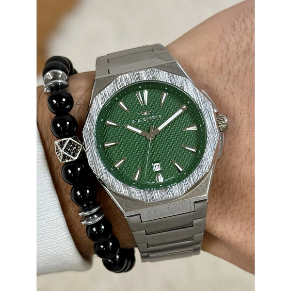 F11498AWT Çelik Kordonlu Erkek Kol Saati