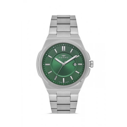 F11500AWT Çelik Kordonlu Erkek Kol Saati