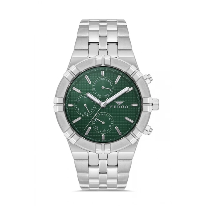 FM11378AWT Çelik Kordonlu Erkek Kol Saati