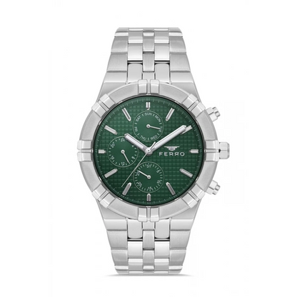 FM11378AWT Çelik Kordonlu Erkek Kol Saati