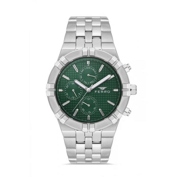 FM11378AWT Çelik Kordonlu Erkek Kol Saati