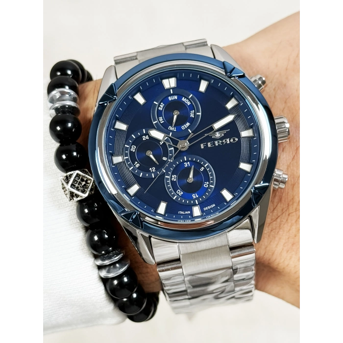 FM11388A Çelik Kordonlu Erkek Kol Saati