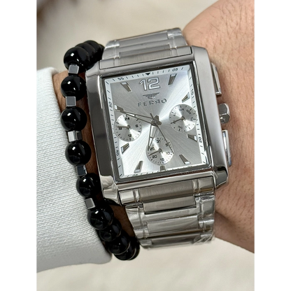 FM11465AWT Çelik Kordonlu Erkek Kol Saati