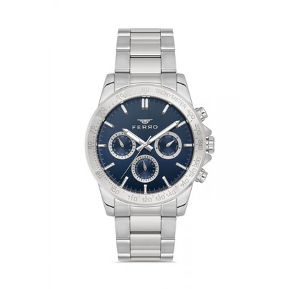 FM11468AWT Çelik Kordonlu Erkek Kol Saati