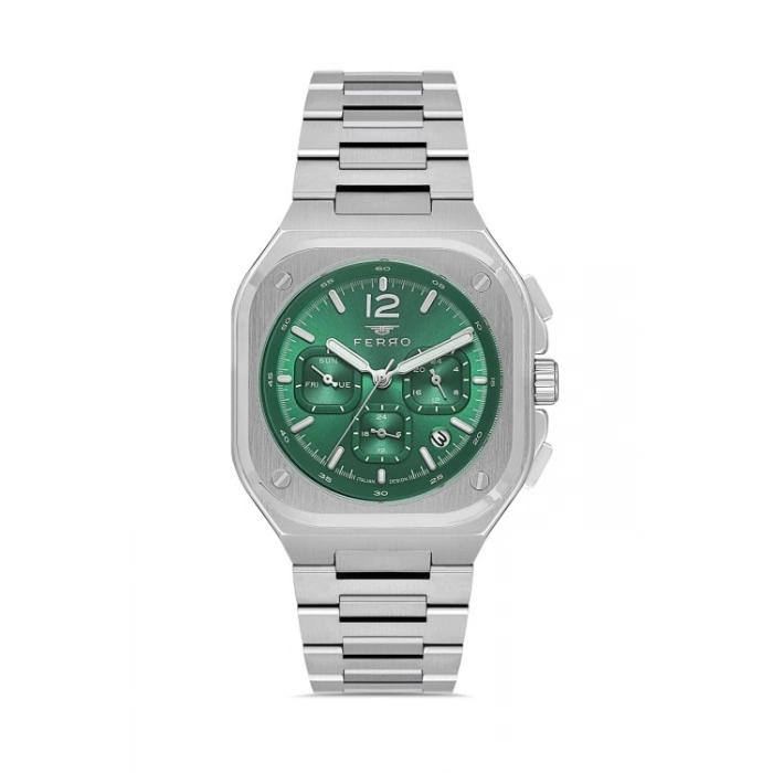 FM11497AWT Çelik Kordonlu Erkek Kol Saati