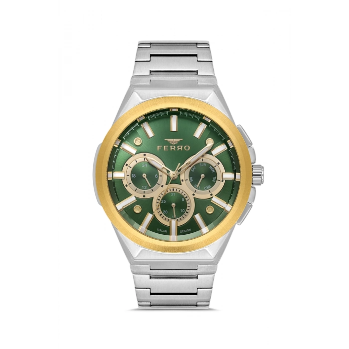 FM11505A Çelik Kordonlu Erkek Kol Saati