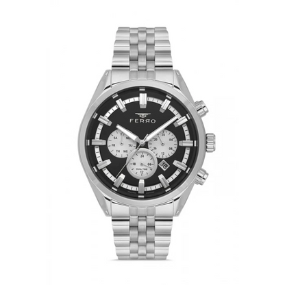 FM11507A Çelik Kordonlu Erkek Kol Saati