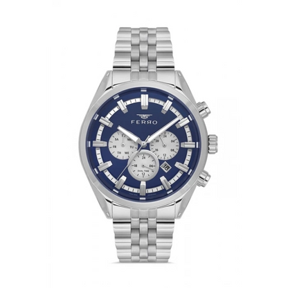 FM11507A Çelik Kordonlu Erkek Kol Saati