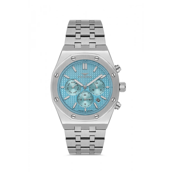 FM11508A Çelik Kordonlu Erkek Kol Saati