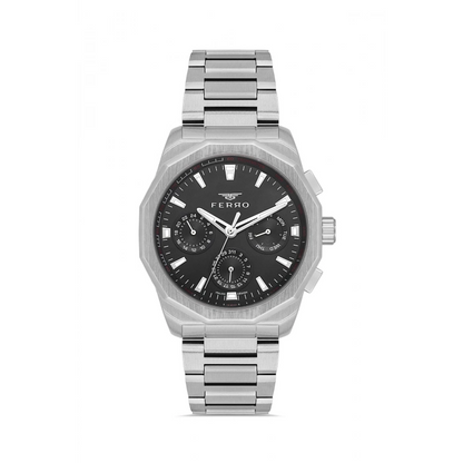 FM11520AWT Çelik Kordonlu Erkek Kol Saati