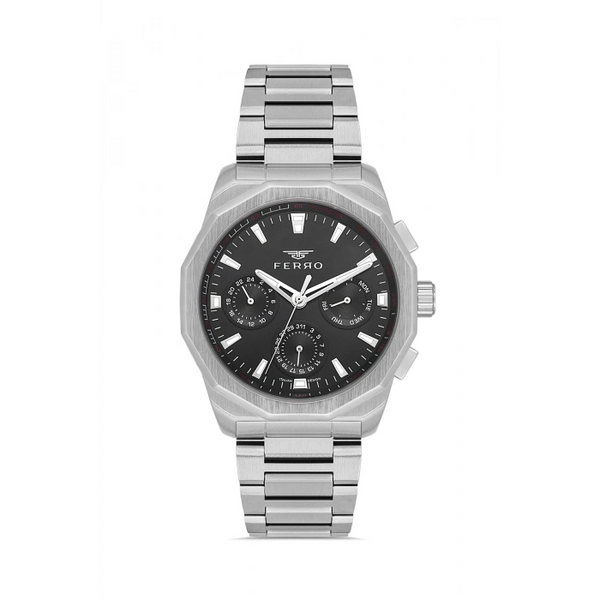 FM11520AWT Çelik Kordonlu Erkek Kol Saati