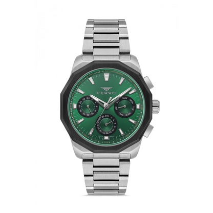 FM11520AWT Çelik Kordonlu Erkek Kol Saati