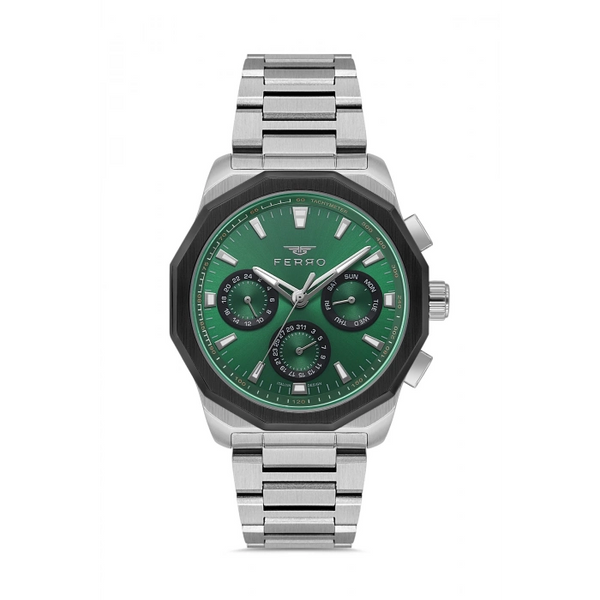 FM11520AWT Çelik Kordonlu Erkek Kol Saati