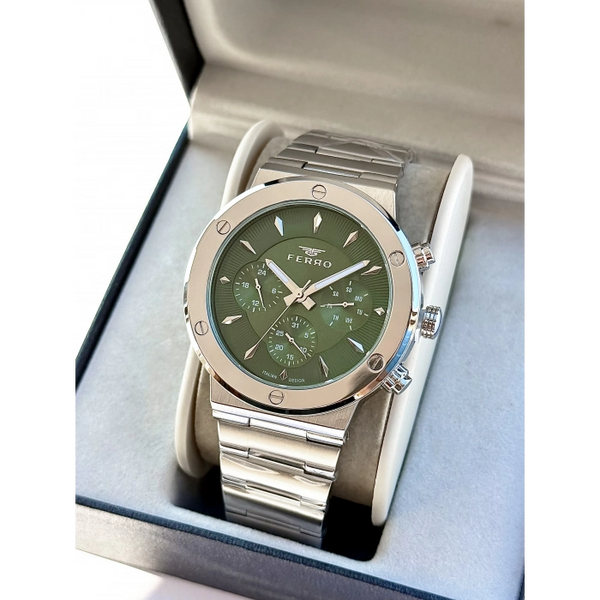 FM11521AWT Çelik Kordonlu Erkek Kol Saati