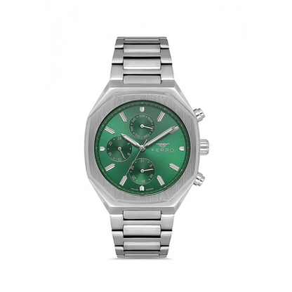 FM11522AWT Çelik Kordonlu Erkek Kol Saati