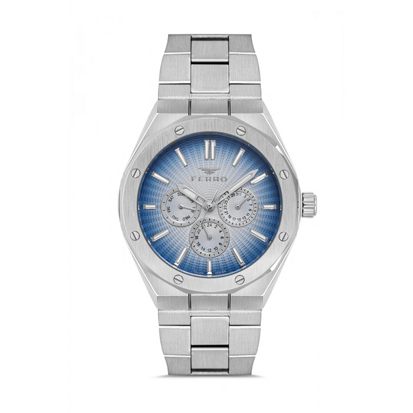 FM11537AWT Çelik Kordonlu Erkek Kol Saati