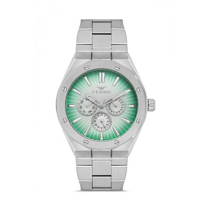 FM11537AWT Çelik Kordonlu Erkek Kol Saati