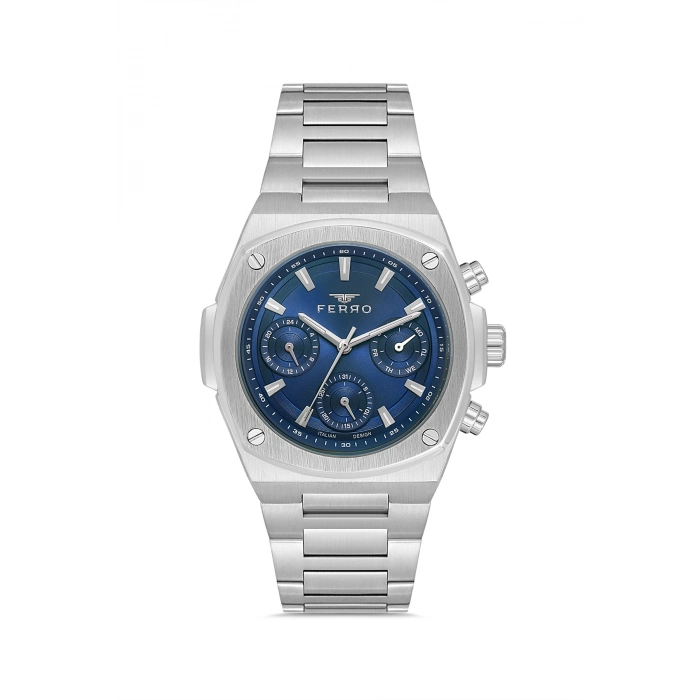 FM11555AWT Çelik Kordonlu Erkek Kol Saati