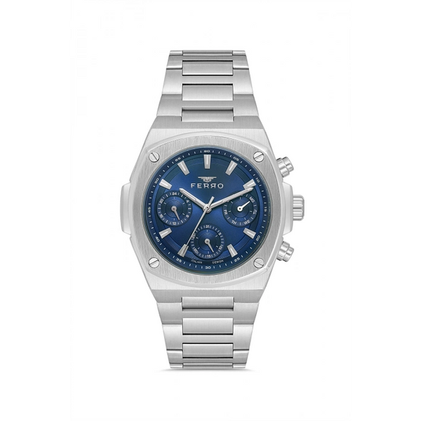 FM11555AWT Çelik Kordonlu Erkek Kol Saati