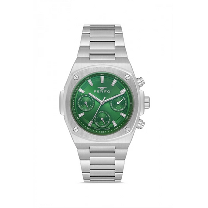 FM11555AWT Çelik Kordonlu Erkek Kol Saati