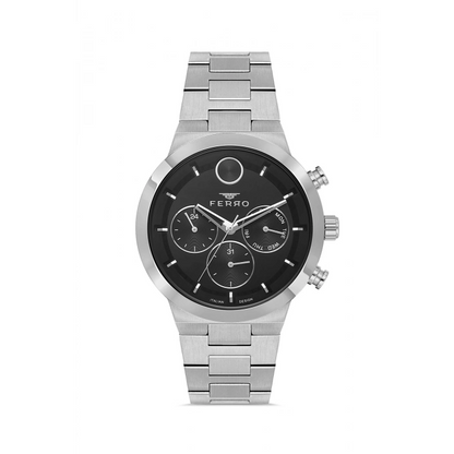 FM11568AWT Çelik Kordonlu Erkek Kol Saati