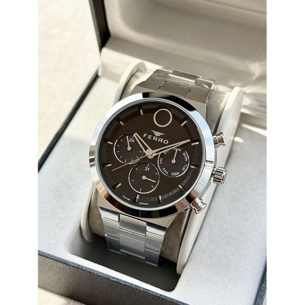 FM11568AWT Çelik Kordonlu Erkek Kol Saati