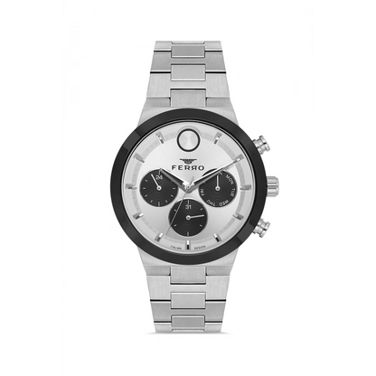 FM11568AWT Çelik Kordonlu Erkek Kol Saati