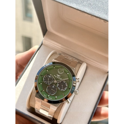 FM11568AWT Çelik Kordonlu Erkek Kol Saati