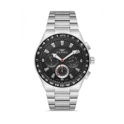 FM11594AWT Çelik Kordonlu Erkek Kol Saati