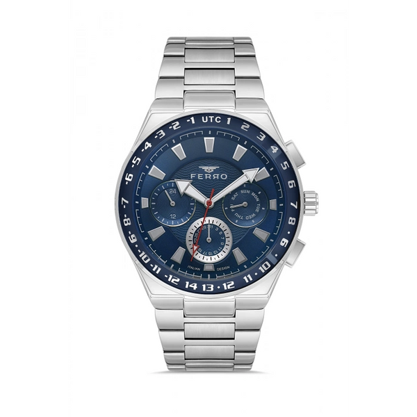 FM11594AWT Çelik Kordonlu Erkek Kol Saati