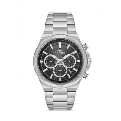 FM11641AWT Çelik Kordonlu Erkek Kol Saati