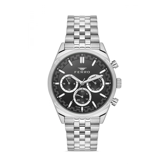 FM11647A Çelik Kordonlu Erkek Kol Saati